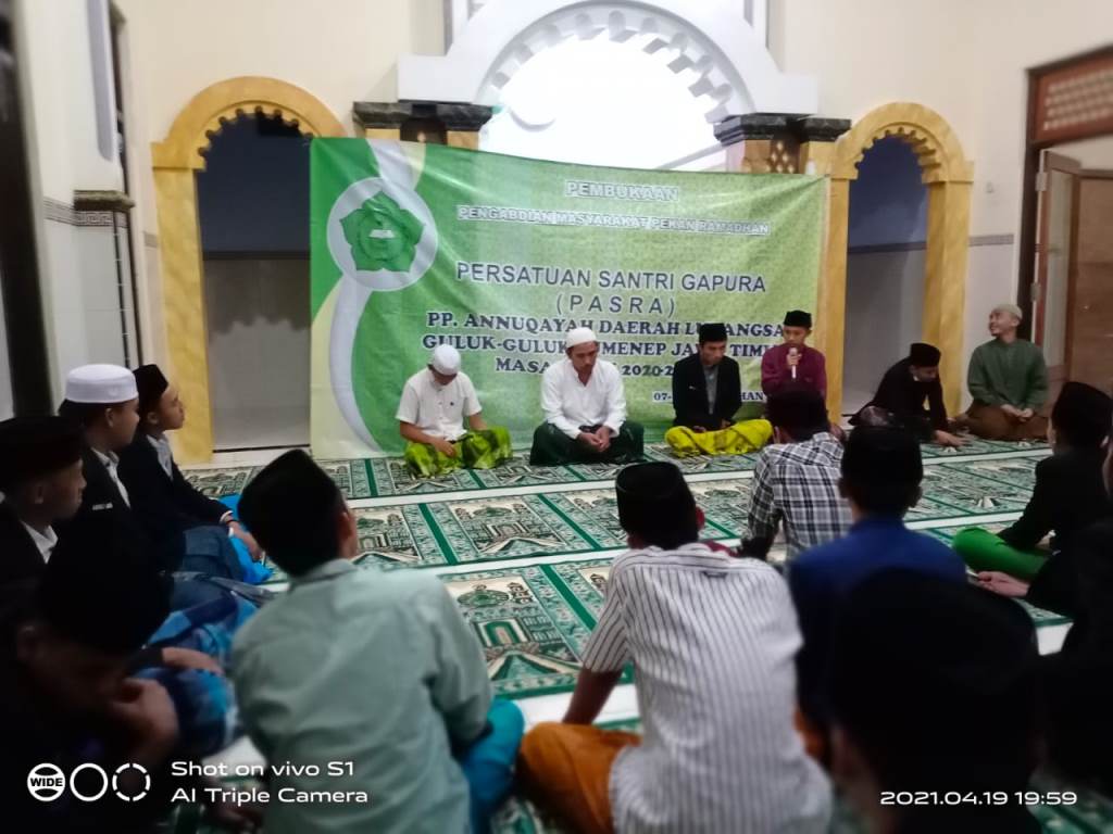 Rafi'uddin Al-Farisi; membuka kegiatan Pekan Ramadhan Pasra